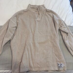 Sloppy Joe Sweatshirt (Collar 02, Size 1, Color: Stone)